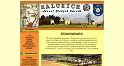 Desktop Screenshot of haluzice.exint.sk